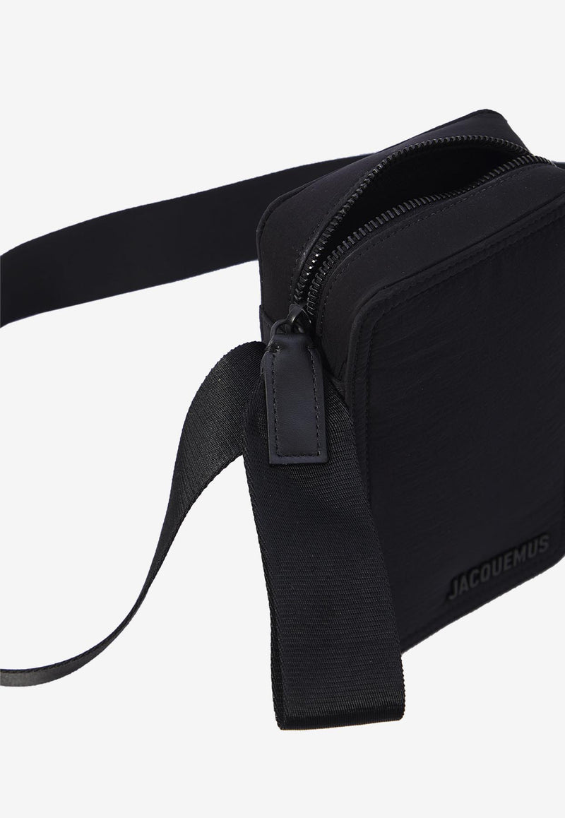 Jacquemus Vertical Cuerda Crossbody Bag  Black 235BA091-3174-990