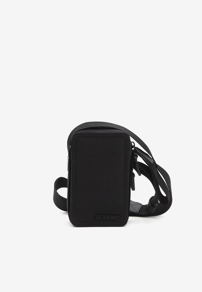 Jacquemus Vertical Cuerda Crossbody Bag  Black 235BA091-3174-990