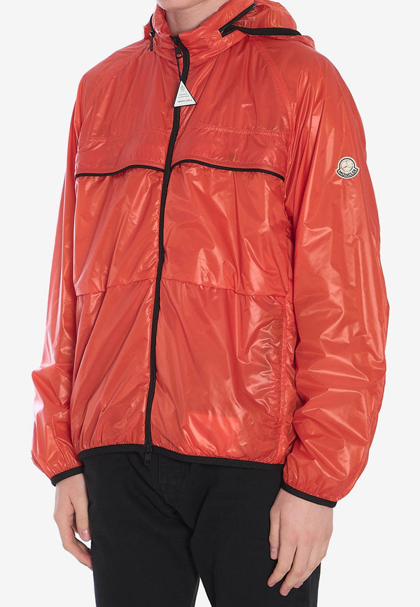 Moncler X Mercedes-Benz By Nigo Anubis Zip-Up Windbreaker Jacket  Orange 1A00015-M6189-320