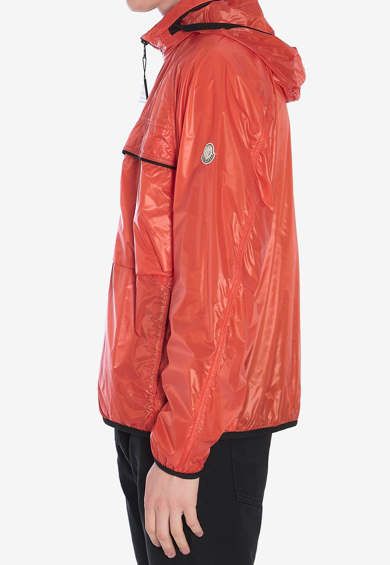 Moncler X Mercedes-Benz By Nigo Anubis Zip-Up Windbreaker Jacket  Orange 1A00015-M6189-320
