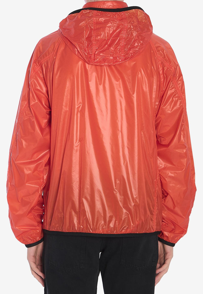 Moncler X Mercedes-Benz By Nigo Anubis Zip-Up Windbreaker Jacket  Orange 1A00015-M6189-320