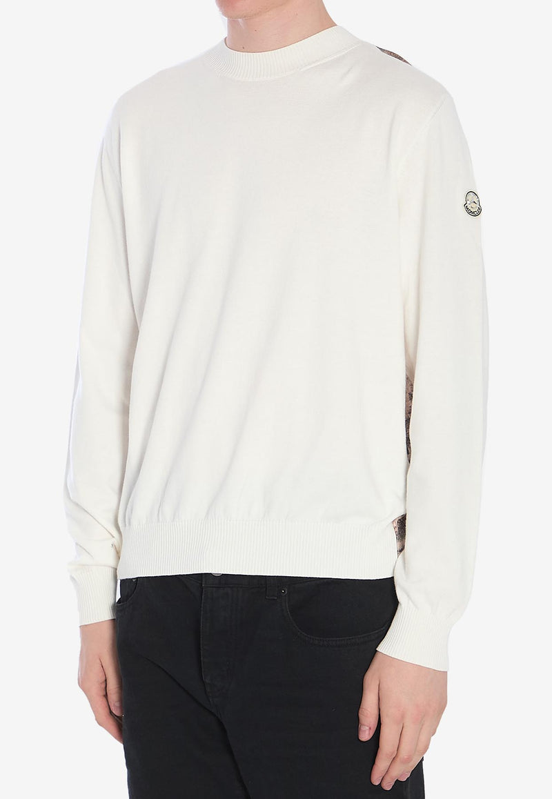 Moncler X Mercedes-Benz By Nigo Graphic Print Sweater White 9C00004-M1113-034