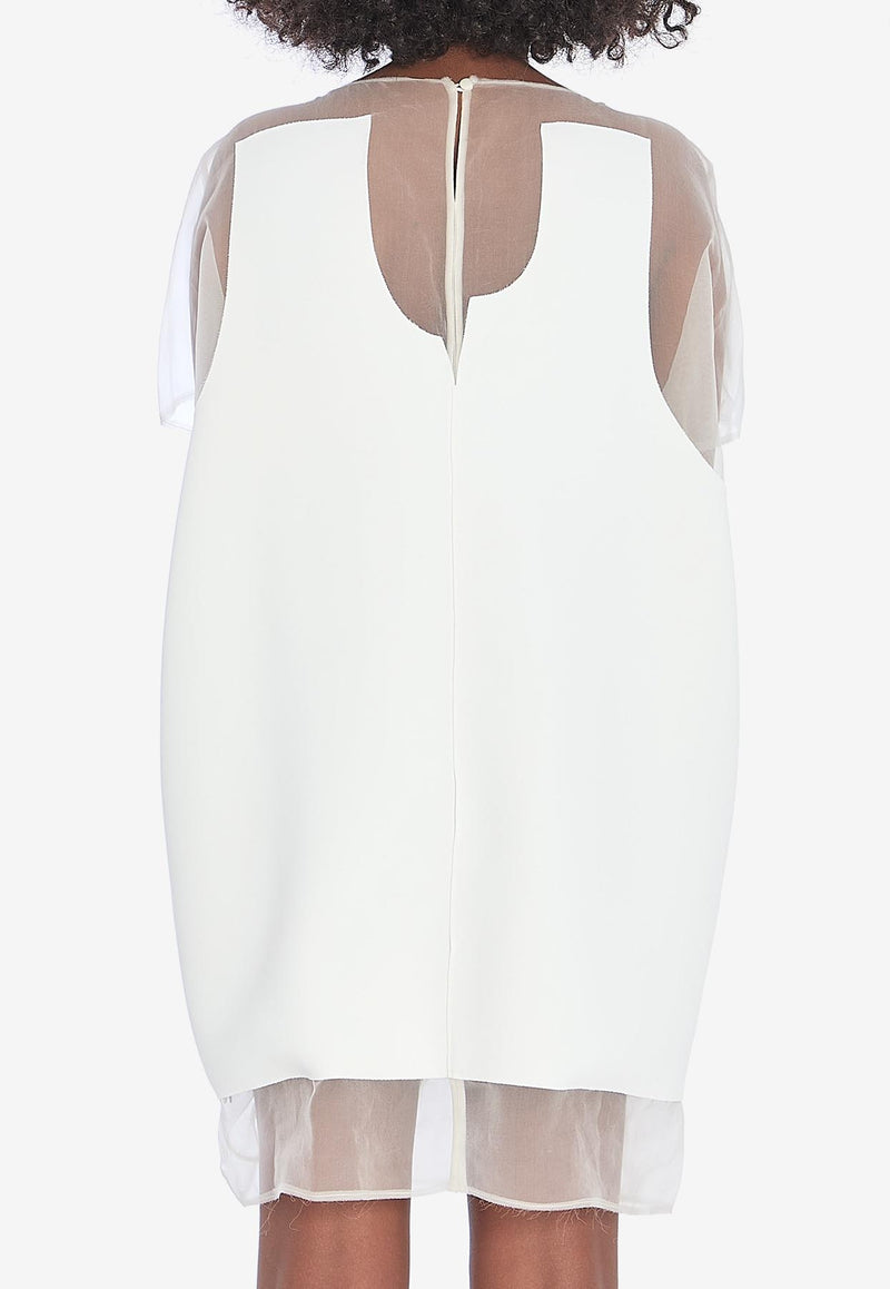 Khaite Winona Mini Dress  White 54884114--168