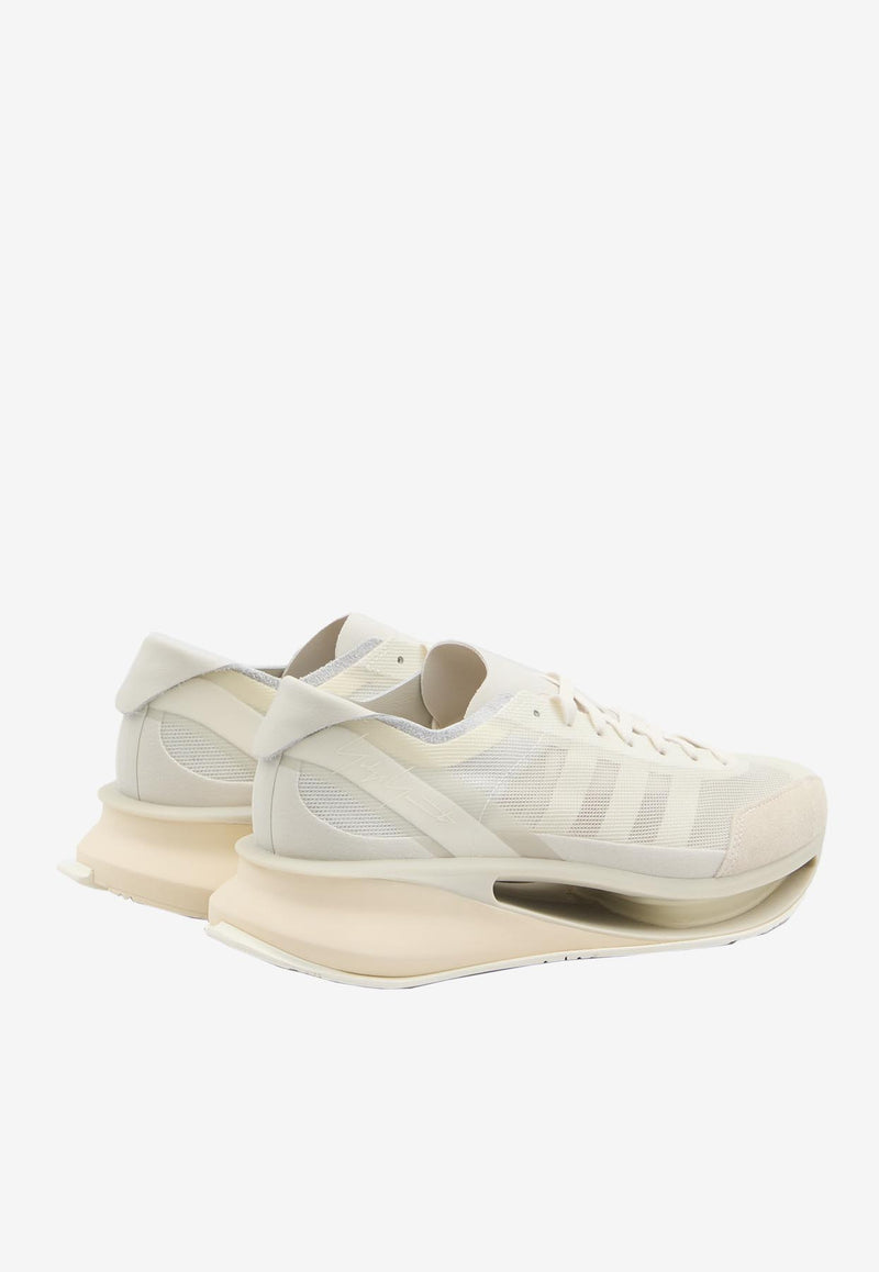 Adidas Y-3 S Gendo Run Low-Top Sneakers Cream JQ2464--CREAM WHITE
