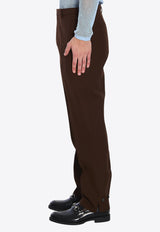 Gucci Wool Tailored Pants Brown 820913-Z7AL1-2129