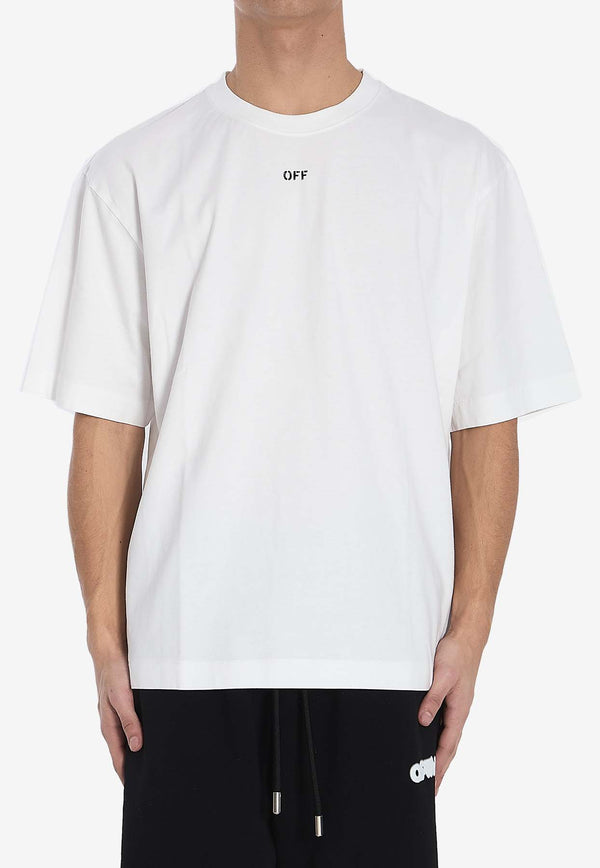 Off-White Vibe Arrow Print T-shirt White OMAA120S25-JER00F-0110