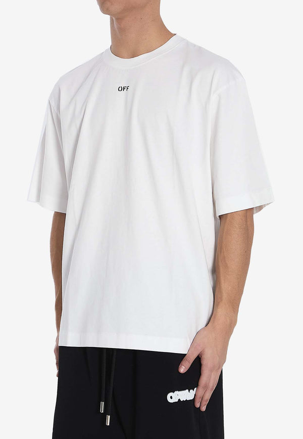 Off-White Vibe Arrow Print T-shirt White OMAA120S25-JER00F-0110