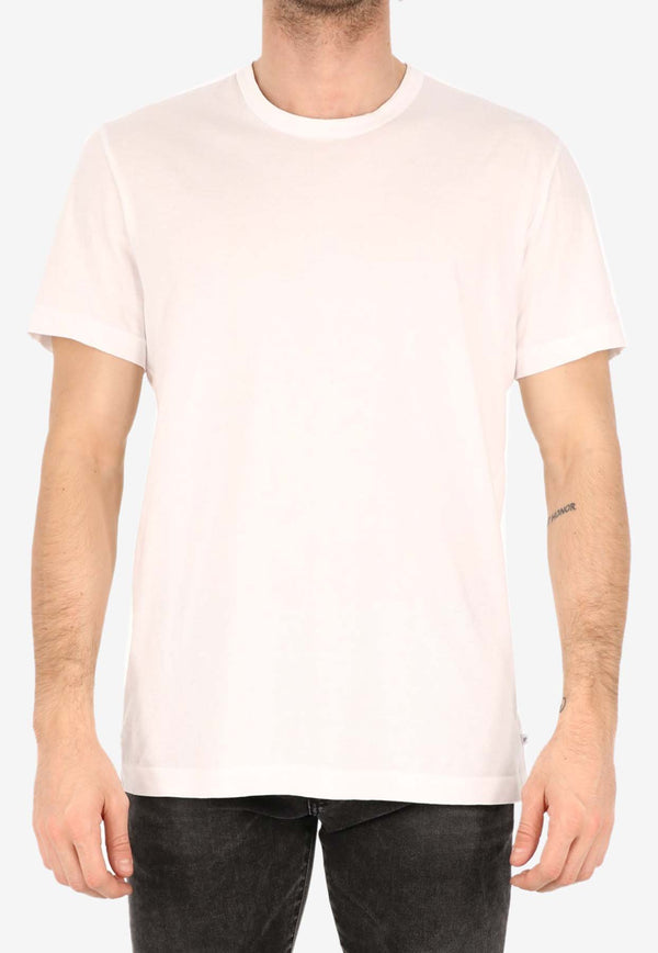 James Perse Basic Crewneck T-shirt White MLJ3311--WHT