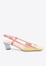 Roger Vivier Belle Vivier 45 Slingback Pumps Multicolor RVW00625601-D1P-3L47