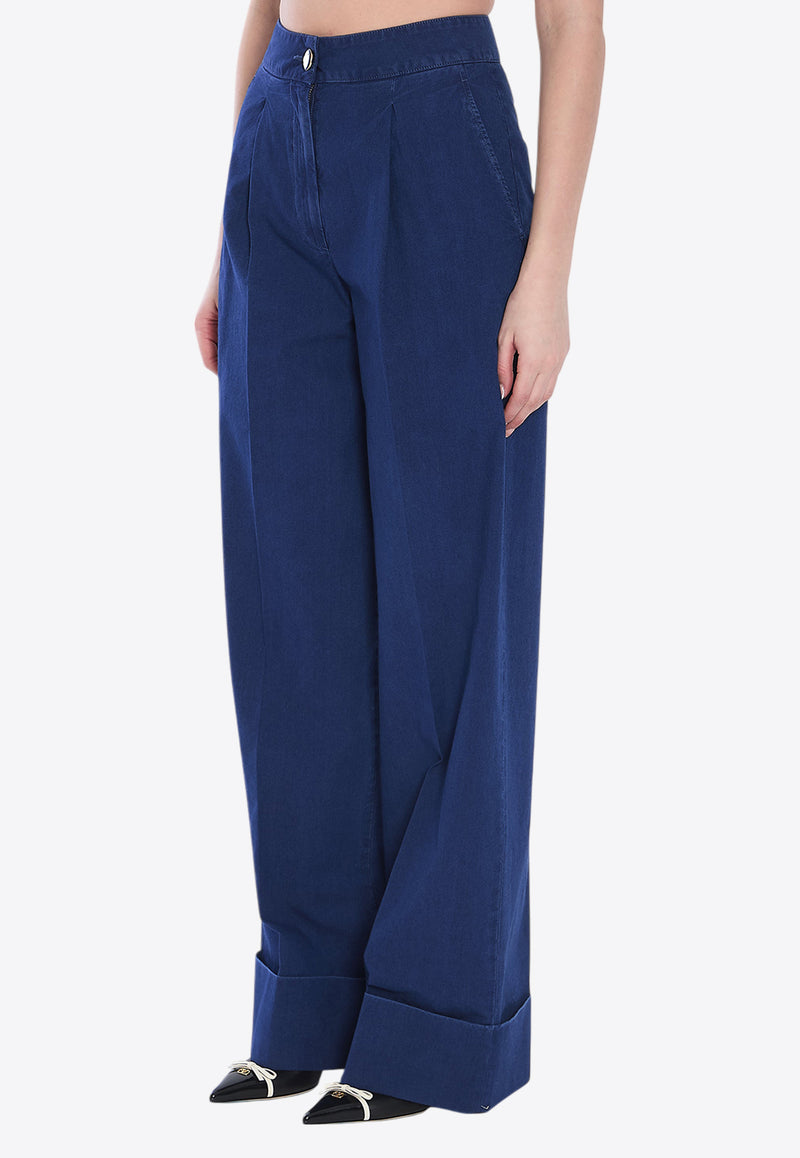 Valentino Essential Straight-Leg Jeans Blue 6B3DD19D-94B-558