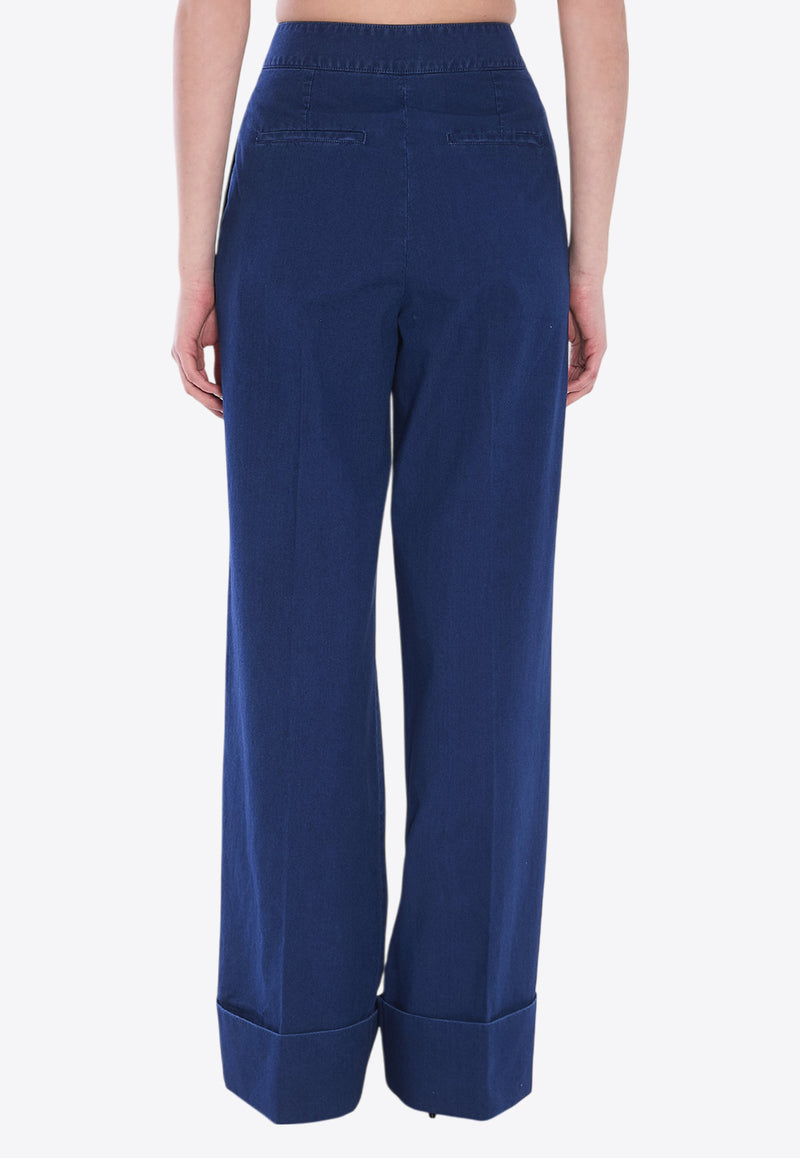Valentino Essential Straight-Leg Jeans Blue 6B3DD19D-94B-558