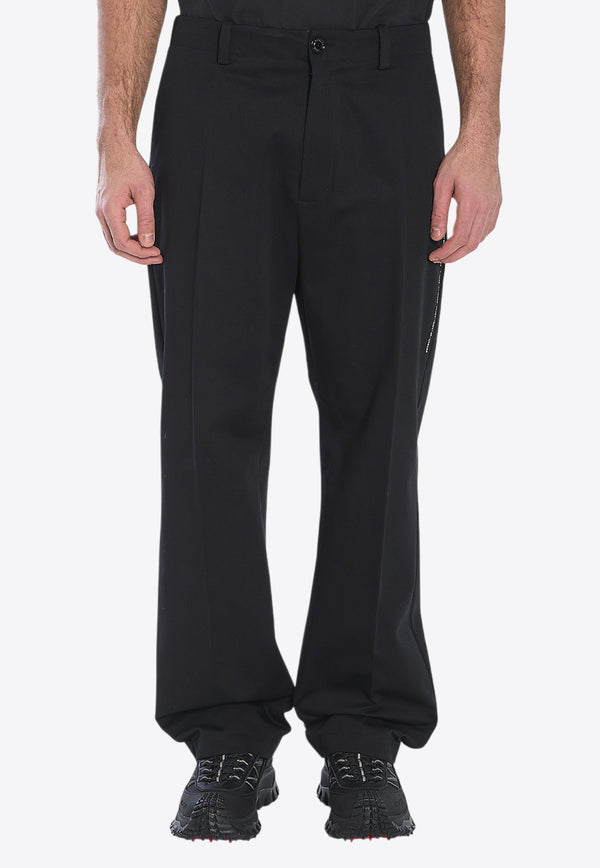 Moncler X Frgmt Classic Straight-Leg Pants Black 2A00001-M5134-999