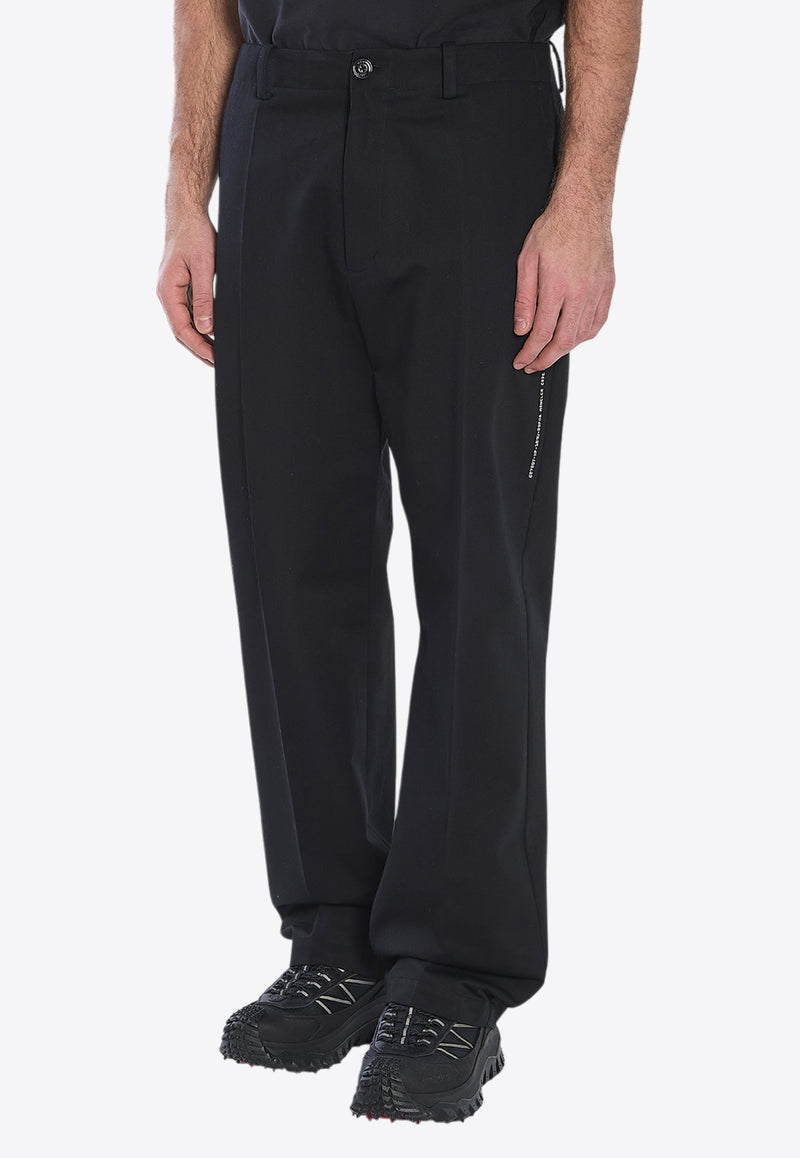 Moncler X Frgmt Classic Straight-Leg Pants Black 2A00001-M5134-999