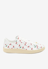 Valentino Royco Cherryfic Low-Top Sneakers White 7W2S0LX9-DRJ-CSV