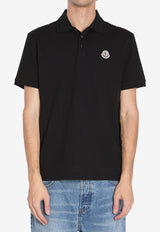 Moncler Logo Patch Polo T-shirt Black K20918A00014-84556-999