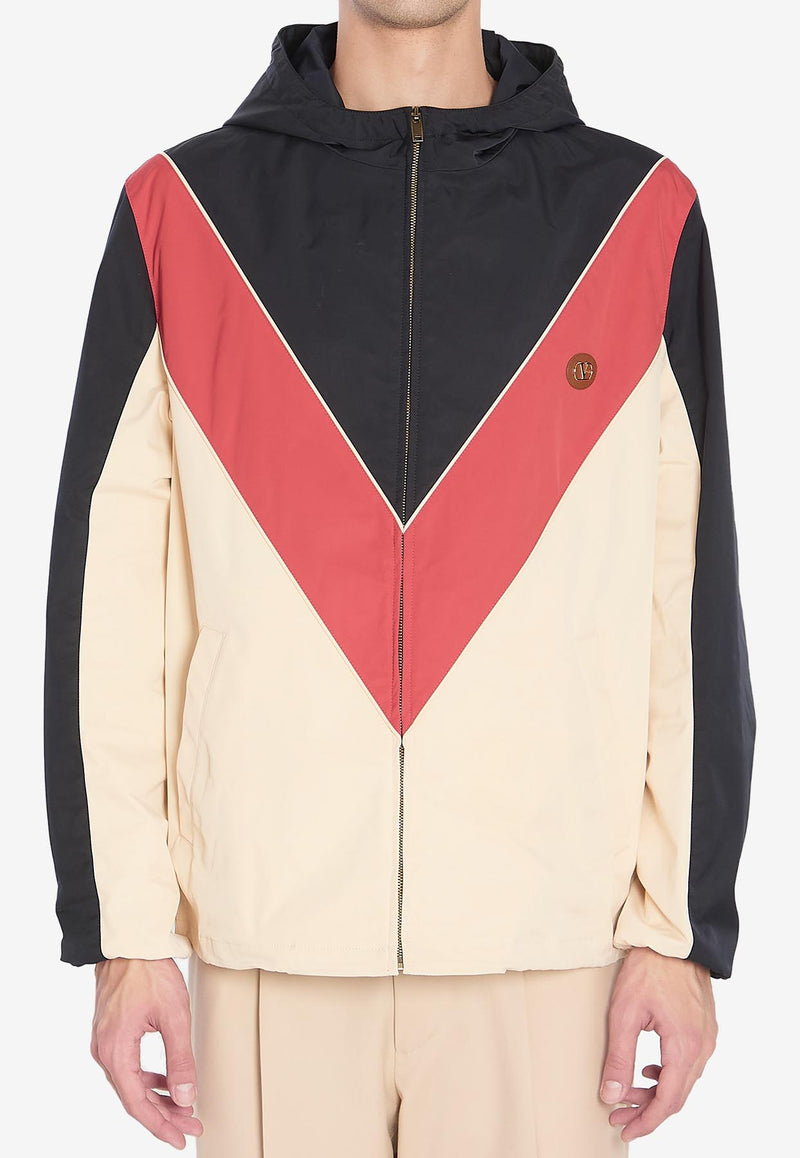 Valentino VLogo Windbreaker Jacket Multicolor 7V3CI347-CKV-CKT