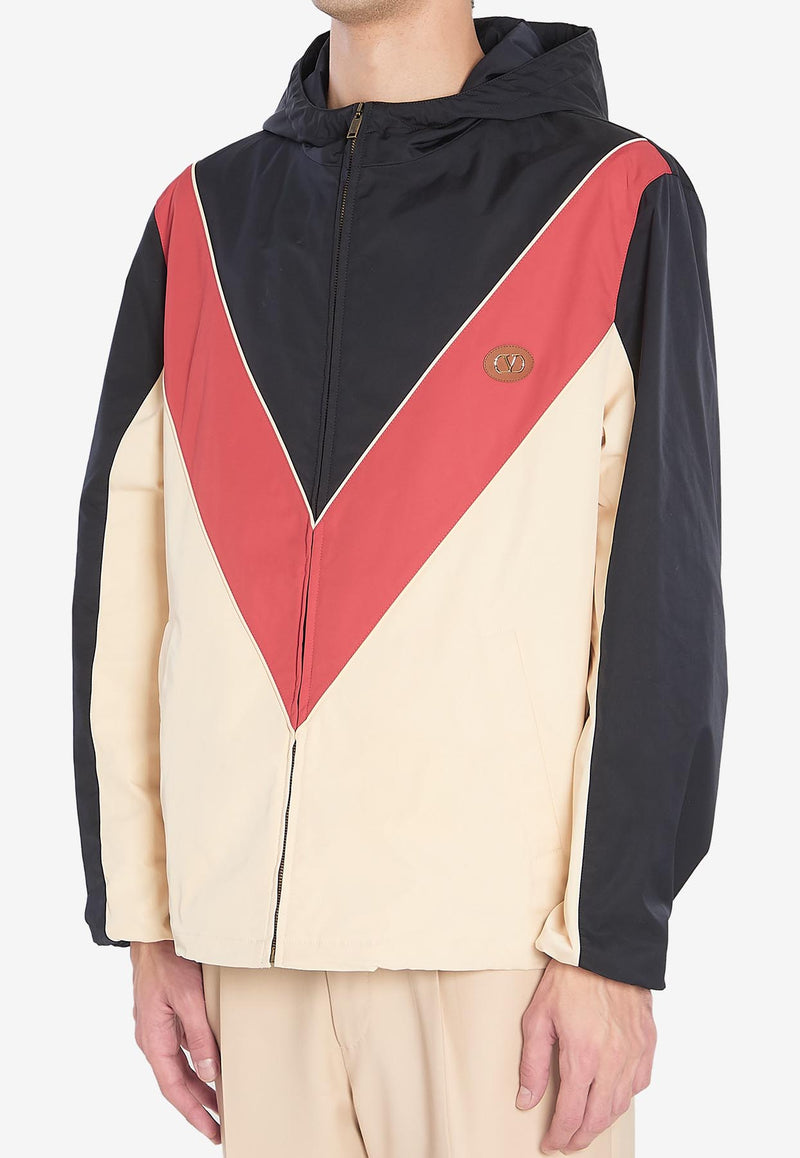 Valentino VLogo Windbreaker Jacket Multicolor 7V3CI347-CKV-CKT
