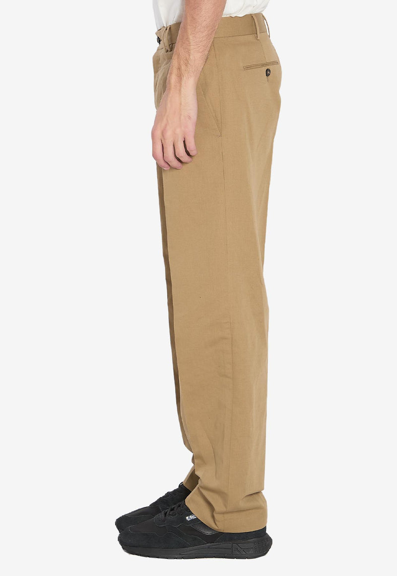PT Torino Straight-Leg Chino Pants Beige ASJDB00REW-BP65-0060