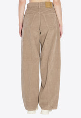 Haikure Bethany Wide-Leg Jeans Beige HEW03296-GF156PT-T0417