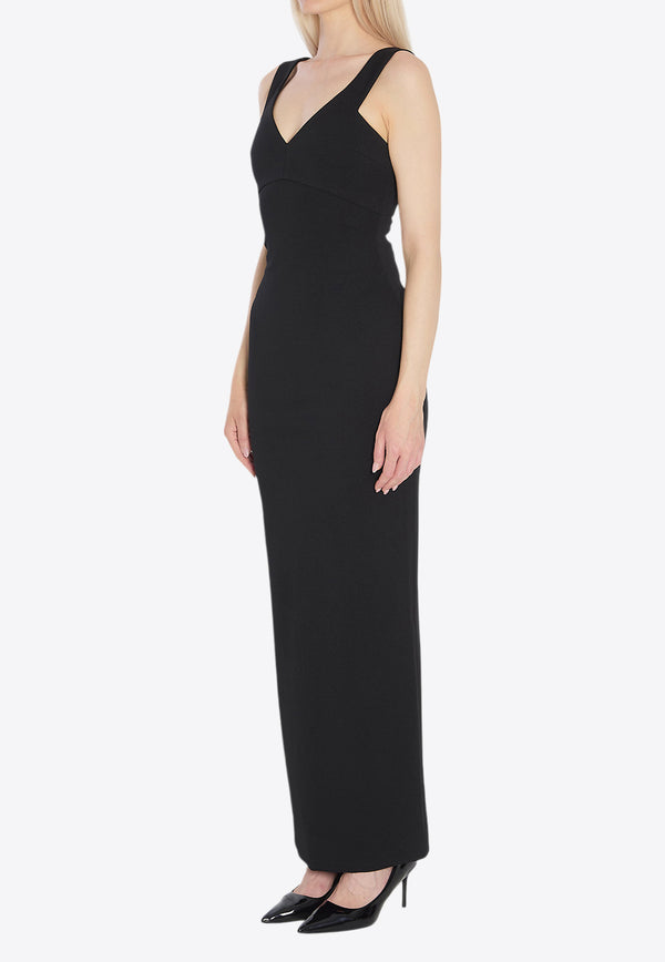 Solace London Nalani Sleeveless Maxi Dress Black OS44044--BLACK