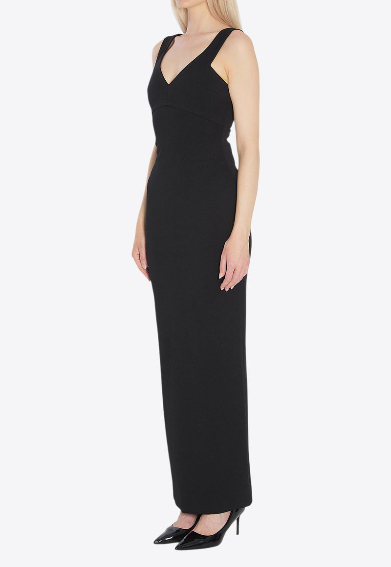Solace London Nalani Sleeveless Maxi Dress Black OS44044--BLACK