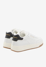 Saint Laurent SL/61 Leather Low-Top Sneakers White 819478-00NI0-9061