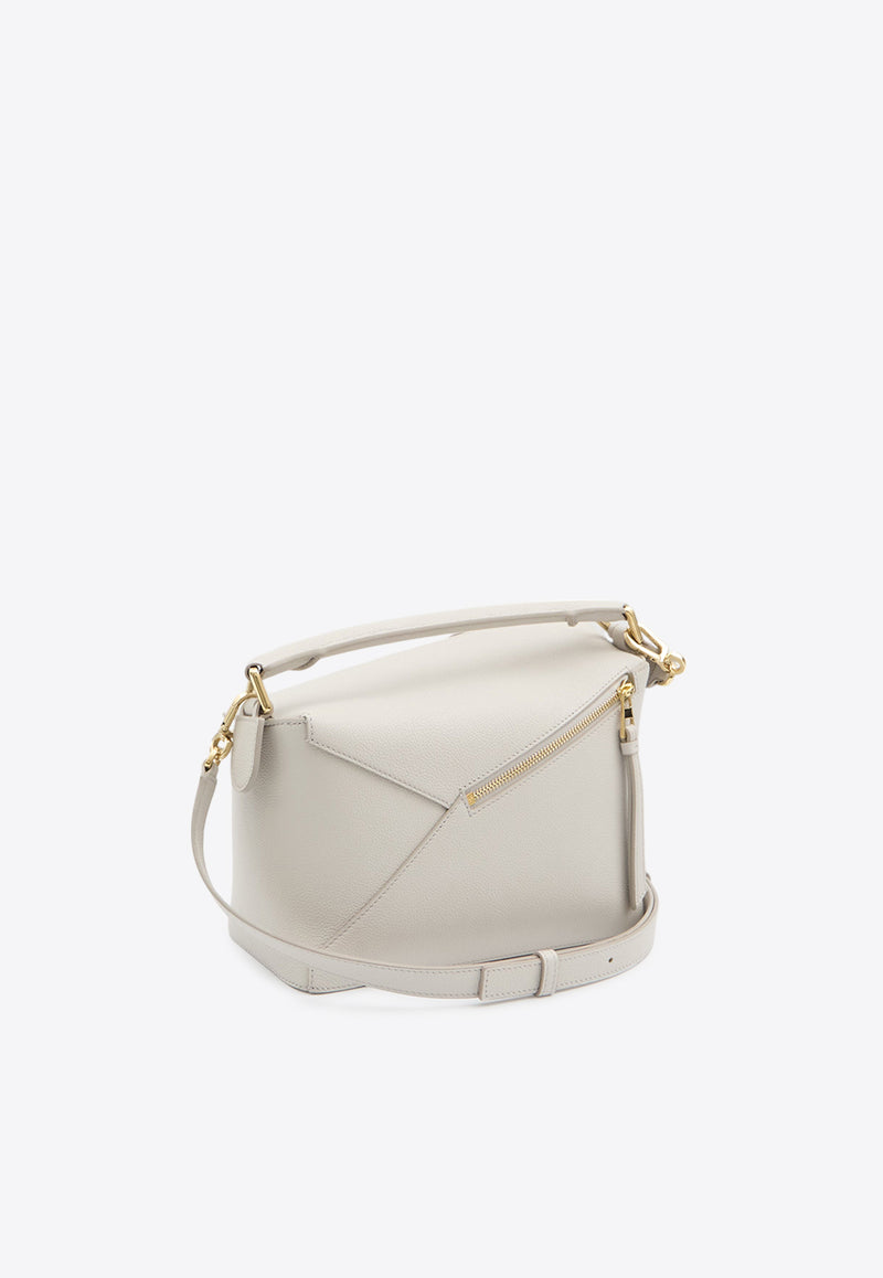 Loewe Small Mastice Puzzle Edge Crossbody Bag Cream A510P60XAW--1769
