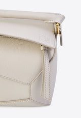 Loewe Small Mastice Puzzle Edge Crossbody Bag Cream A510P60XAW--1769
