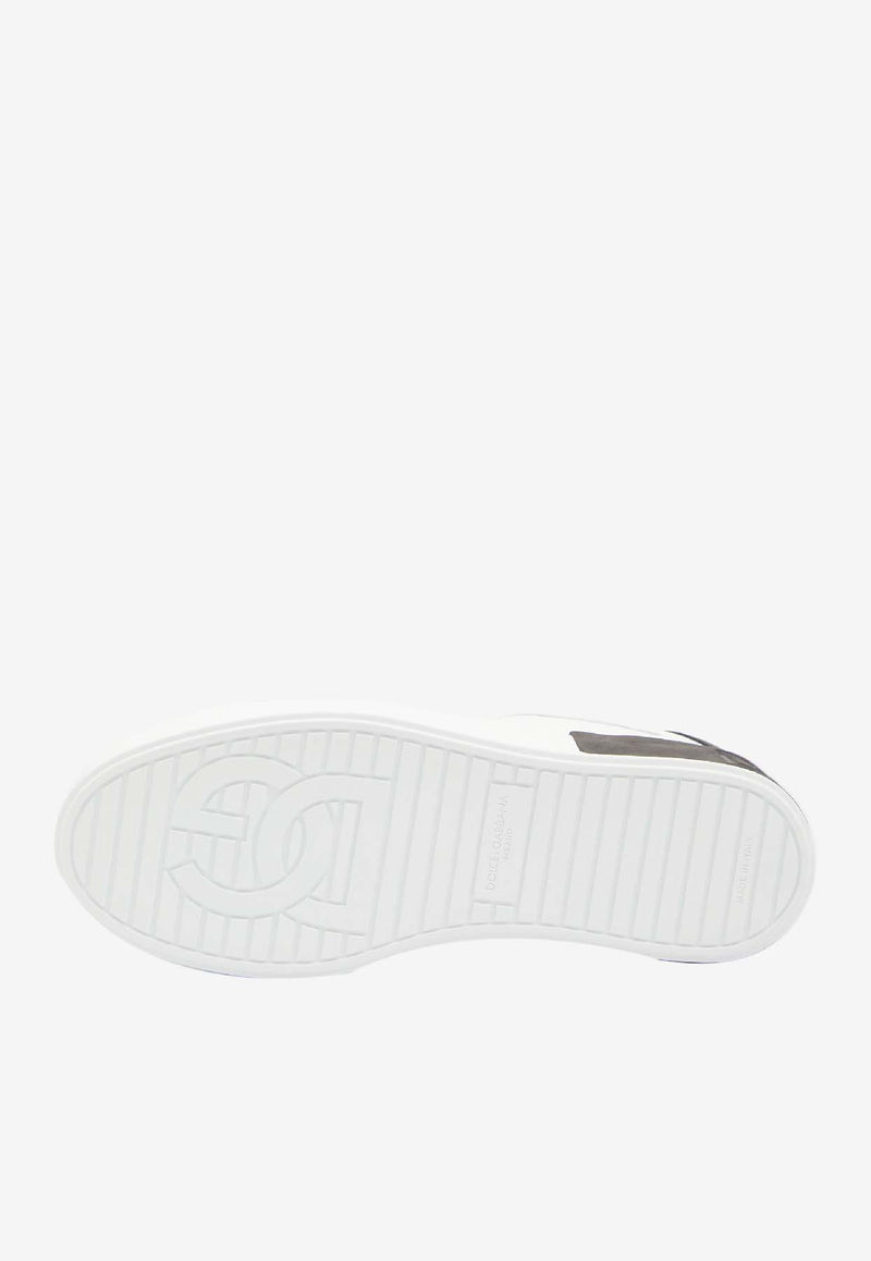 Dolce & Gabbana Portofino Leather Sneakers White CS2278-AF218-89697