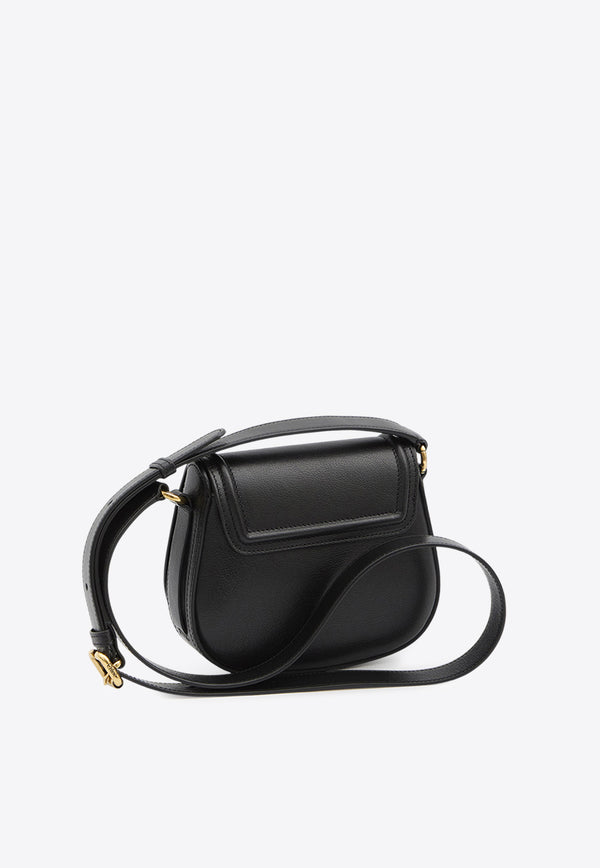 Chloé Horse Medal Crossbody Bag Black CH25AS791O37--001