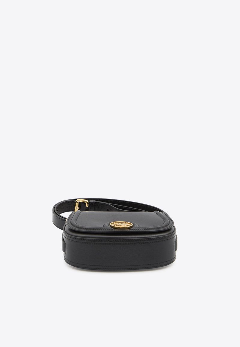Chloé Horse Medal Crossbody Bag Black CH25AS791O37--001