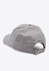 Moncler Logo Patch Baseball Cap Gray K20913B00043-04863-932