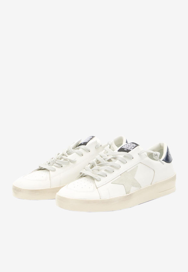 Golden Goose DB Stardan Distressed Leather Sneakers White GMF00128-F000567-10509
