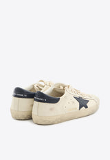 Golden Goose DB Super-Star Distressed Leather Sneakers   Beige GMF00101-F004164-15430