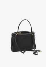 Balenciaga Medium Rodeo Leather Tote Bag Black 789772-2AA4V-1000