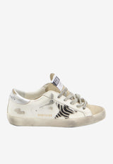 Golden Goose DB Super-Star Distressed Leather Sneakers White GWF00101-F002692-81571