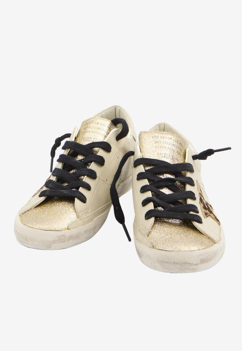 Golden Goose DB Super-Star Leather Low-Top Sneakers Beige GWF00101-F007524-15741