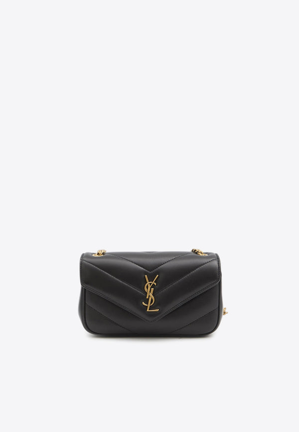 Saint Laurent Mini Lou Lou Crossbody Bag Black 821749-AAEAX-1000