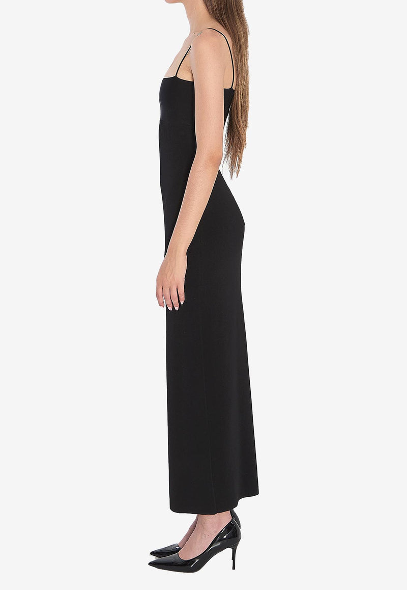 waist cut out maxi slip dress Cut-Out Slip Maxi Dress