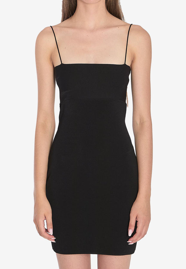 Alexander Wang Cut-Out Mini Slip Dress Black 1KC3251054--001