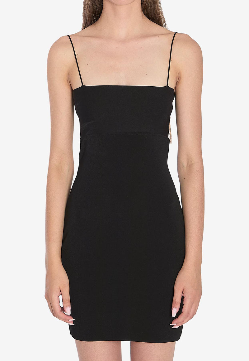 Alexander Wang Cut-Out Mini Slip Dress Black 1KC3251054--001
