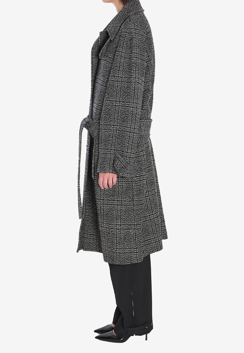 Balenciaga One Layer Raglan Wool Coat Black 838934-TSU20-1269