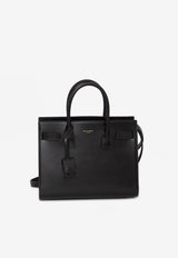 Saint Laurent Baby Sac De Jour Calf Leather Tote Bag Black 421863-02G9W-1000