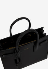Saint Laurent Baby Sac De Jour Calf Leather Tote Bag Black 421863-02G9W-1000