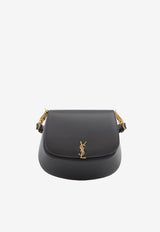 Saint Laurent Mini Voltaire Leather Crossbody Bag Black 844299-AAFF9-1000