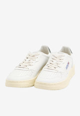 Autry Medalist Leather Low-Top Sneakers White AULM-LL-47