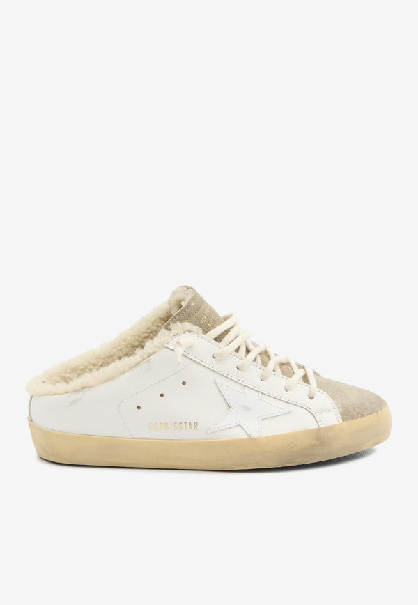 Golden Goose DB Super-Star Shearling Sabot Sneakers White GWF00110-F003975-81760