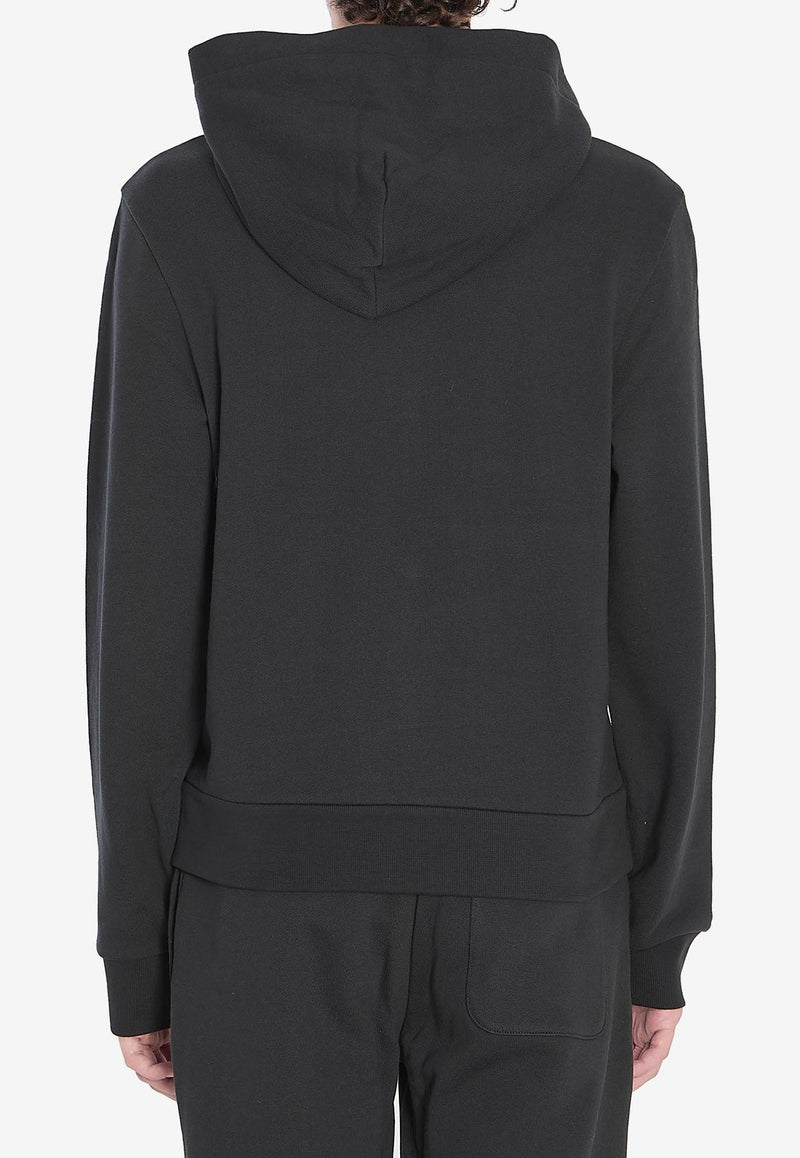 Moncler Logo Patch Zip-Up Hoodie Navy K20918G00023-89AZU-998