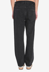 Golden Goose DB Vintage Straight-Leg Jeans Black GMP01636-P000625-90100