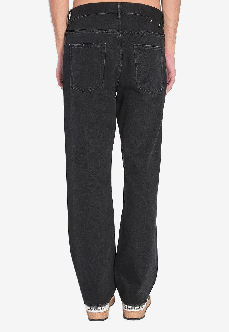 Golden Goose DB Vintage Straight-Leg Jeans Black GMP01636-P000625-90100